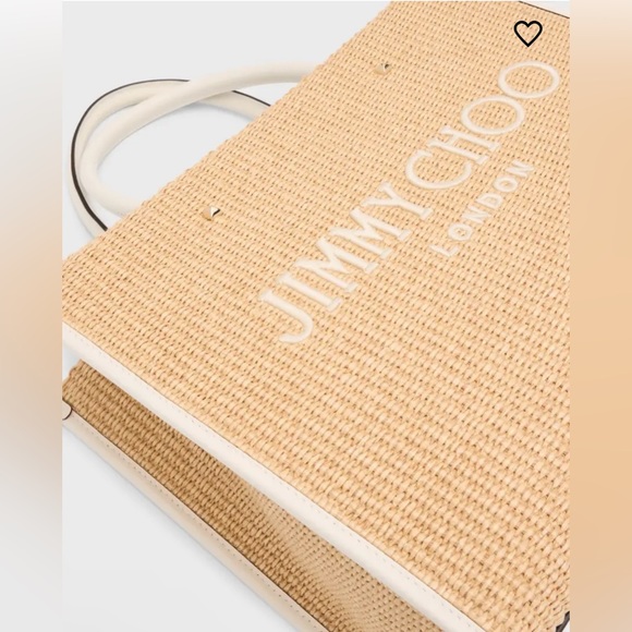 Jimmy Choo NWT Avenue Medium Logo London Tote Bag - Picture 7 of 8